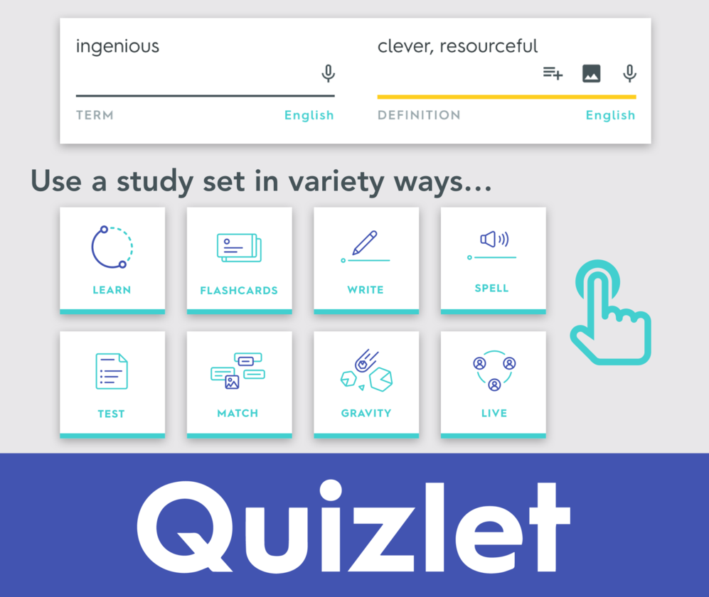 One of the best things about Quizlet is the fact that you can take tests an...